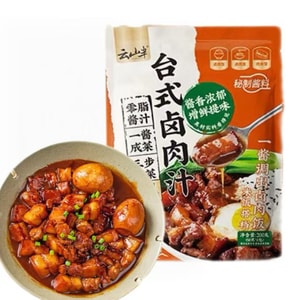 Taiwanese Flavor Braised Meat Sauce 200g