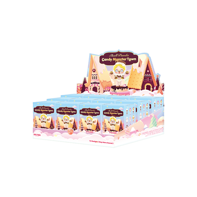 Skullpanda Candy Monster Town Series Blind Box Whole Set