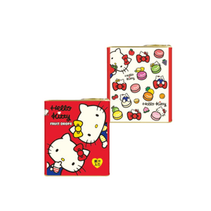  日本サクマ ハローキティ 缶詰フルーツハードキャンディ 75g