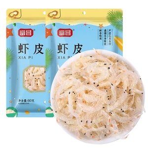 Fuchang Shrimp Skins 60g*1 Bag, Dried Seafood, Northern and Southern Dried Goods, Egg Drop Soup, Seaweed, Soup Ingredients, Other Dried Goods