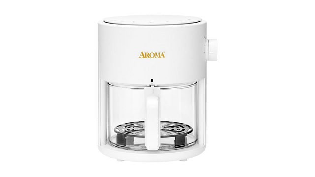 Get AROMA Glass Air Fryer and Countertop Convection Oven with Powerful  360Crispy™ Technology (3 Quart) AAF-360 Delivered