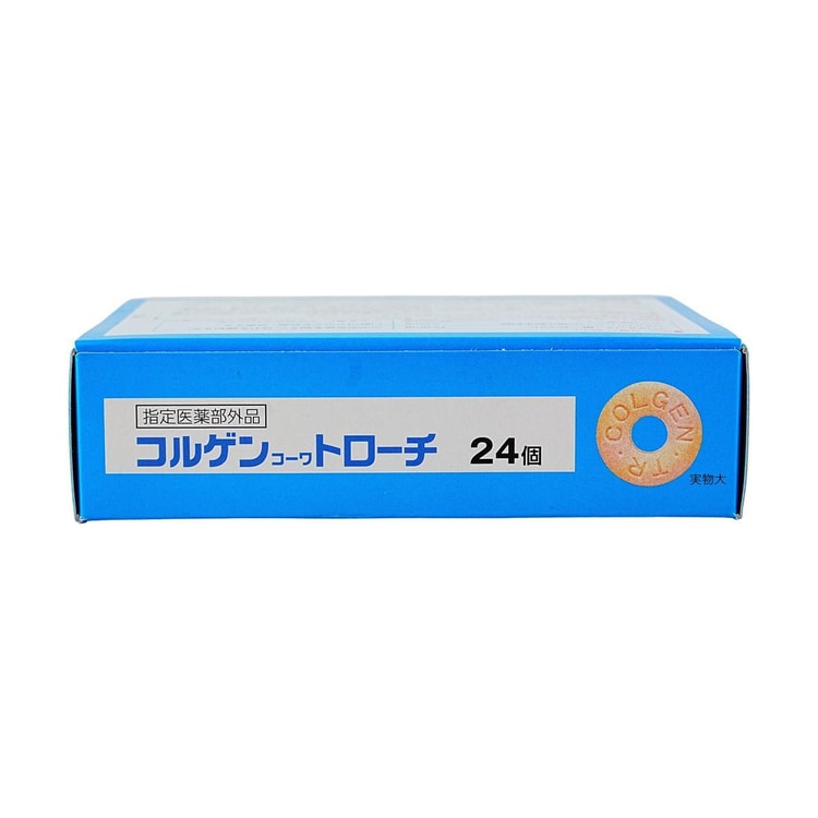 KOWA コルゲン コワ のど飴、喉の痛み、声枯れ緩和、24個入り、興和