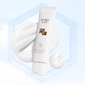 VOOLGA敷尔佳 水感清透防晒乳 12.5H防晒力 SPF50 / PA+++ 50g 防晒红晒黑晒老 敏感肌适用 锁水补水保湿 0酒精/香精/色素/荧光剂 户外清爽不油腻