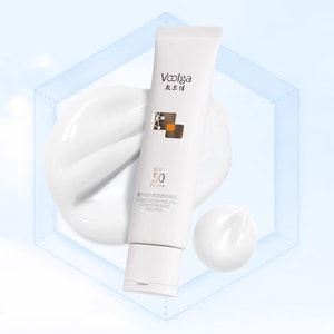 VOOLGA敷尔佳 水感清透防晒乳 12.5H防晒力 SPF50 / PA+++ 50g 防晒红晒黑晒老 敏感肌适用 锁水补水保湿 0酒精/香精/色素/荧光剂 户外清爽不油腻