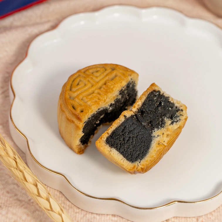 【中秋节LAST CALL】 稻香村 喜乐会 中秋月饼礼盒 8味10枚 750g【广式红豆沙蛋黄+广式金丝枣蓉+糖醇南瓜+糖醇黑芝麻+冰桔果仁+苏式枣泥+峨眉雪芽绿茶+玫瑰鲜花饼】 11