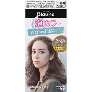 Kao Bloné Foam Color 2NA Naturally Ash [1 set] Foam-type Gray Hair Hair Color Gray Hair Dye