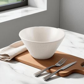 Odense Atelier Rice Bowl White (Korea)11.5x11.5x6.2