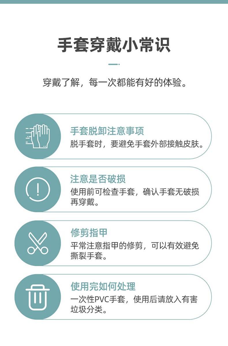  FaSoLa Life 一次性手套 200隻盒裝 食品級 獨立包裝 專用抽取PE手套