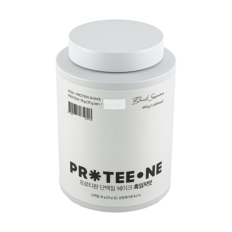 Protein Shake Bulk Protein Powder Black Sesame Flavor Low Sugar, 17.3 oz [Olive Young Hot] 11