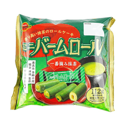 日本BOURBON波路梦 宇治抹茶蛋糕卷 112g