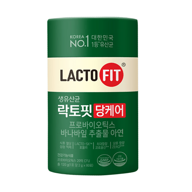 프로바이오틱스 혈당 조절, 생균, 혈당 조절, 장 건강 60정 120g 3