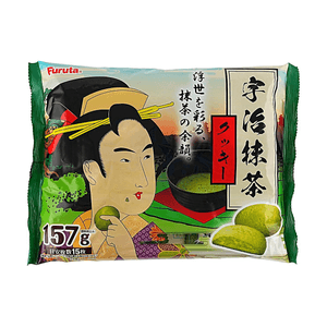 Uji Matcha Cookies 5.54oz 【Rich Tea Aroma】【Crispy Texture】