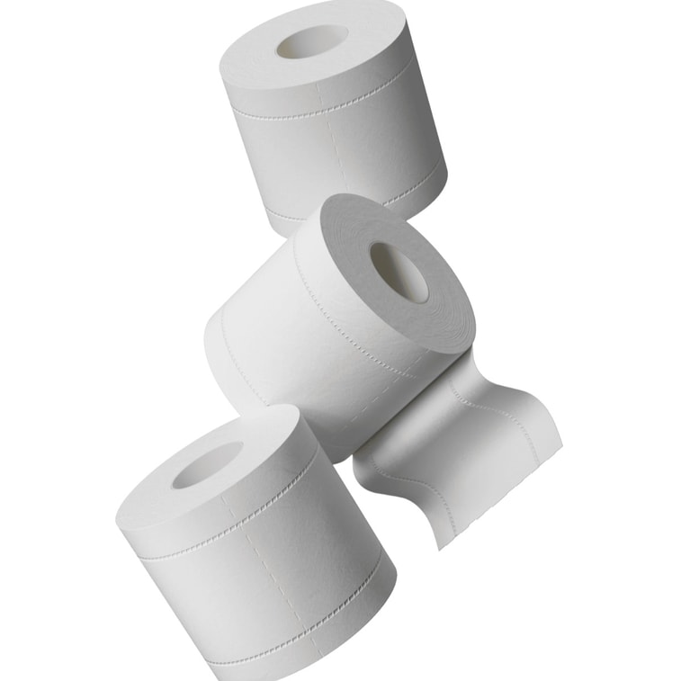 七月向日葵 四層超柔厚實捲紙 – 48卷家庭裝(每卷250張)– FSC認證 • 環保可沖散 • 總面積1550平方英尺 – 家用/商業批發優選 4