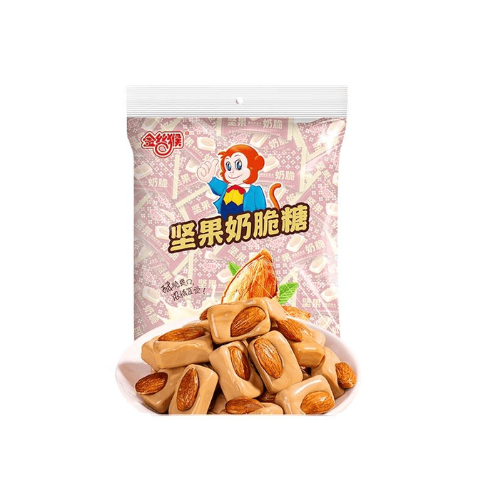 Golden Monkey Fragrant Fruit Milk Crispy Hard Candy Wedding Candy Wedding Candy Snacks 468g * 1 Bag