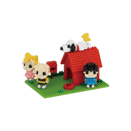 NANOBLOCK Sights to See Series Building Blocks PEANUTS Snoopy House