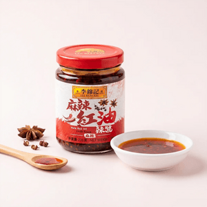 Spicy Chili Oil Sauce, 7.23 oz 【Vegan】【Versatile for Cold Dishes, Stir-Fries & Noodles】
