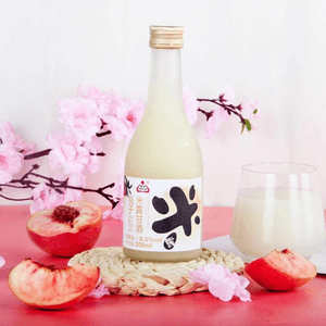 生龙 米露甘酒 桃子味 300ml 【酒精度0.5%vol】【清甜桃香+温润米香】