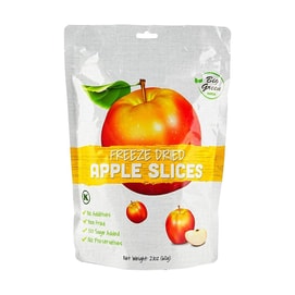 BIG GREEN家乡味 冻干苹果片 纯天然果干 60g【0糖0添加】