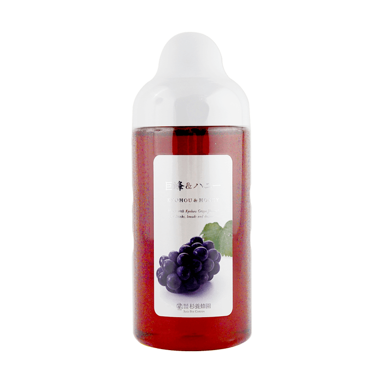 日本杉养蜂园 巨峰葡萄蜂蜜 500g【日本国宝级蜂蜜】【小红书推荐】 3