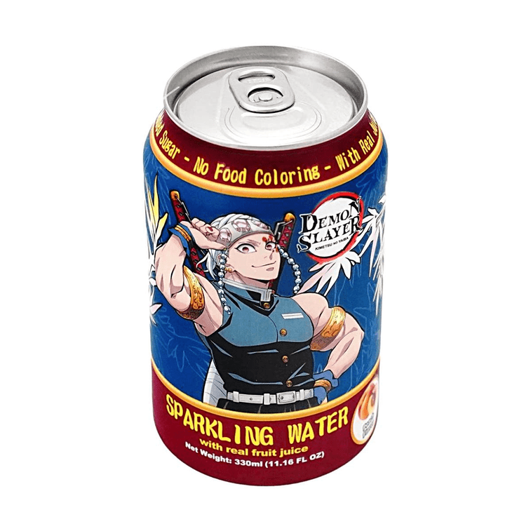 越南版ANYYUMSx鬼灭之刃联名 气泡水 桃子味 330ml 3