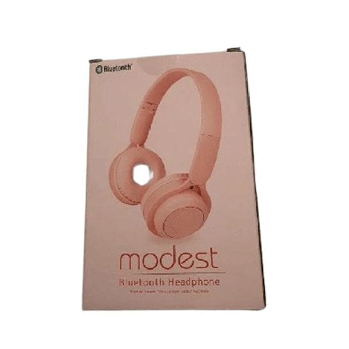 Modest6 headset wireless bluetooth headset usb charging fresh color coral red