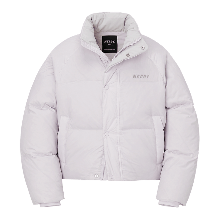 ★NERDY★ Jupiter crop down jacket light purple Jupiter Cropped Down Jacket Light Purple S - Yami.com