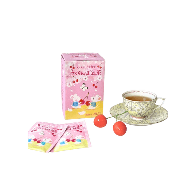 【日本直送】山田詩子 さくらんぼ紅茶（20袋入り）