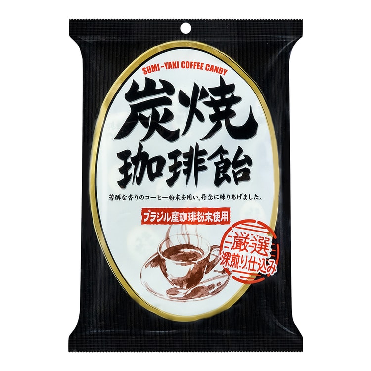日本ribon 炭烧咖啡糖108g 亚米