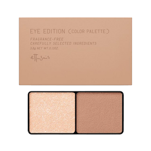 ETTUSAIS 艾杜纱 细腻丝绒双色眼影盘 #19米棕色 3.8g