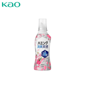 [일본 직배송] 카오 파인 섬유유연제, 24시간 항균, 탈취, 냄새 제거, 로즈향, 530ml