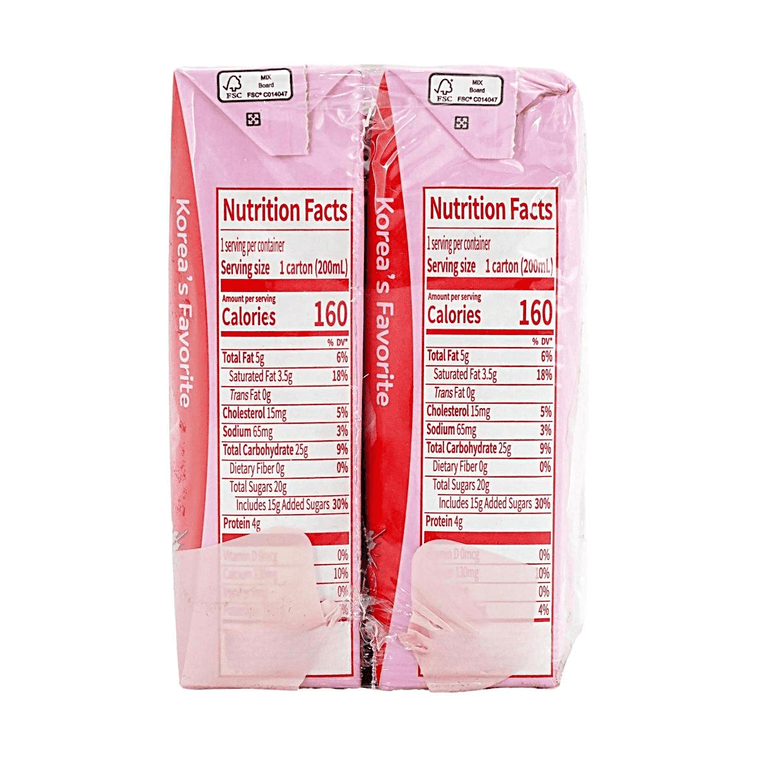 イチゴミルク 韓国牛乳 ６本セット 1200ml 9