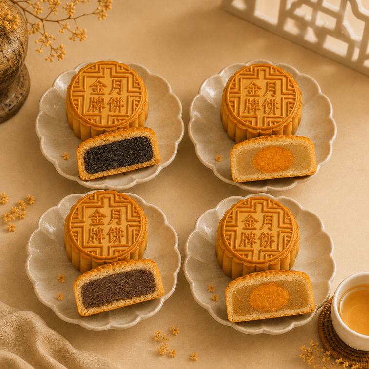 Mooncake Gift Box 80g*8pcs 640g [Clearance Sale - Slightly Imperfect Items at Low Prices] 5