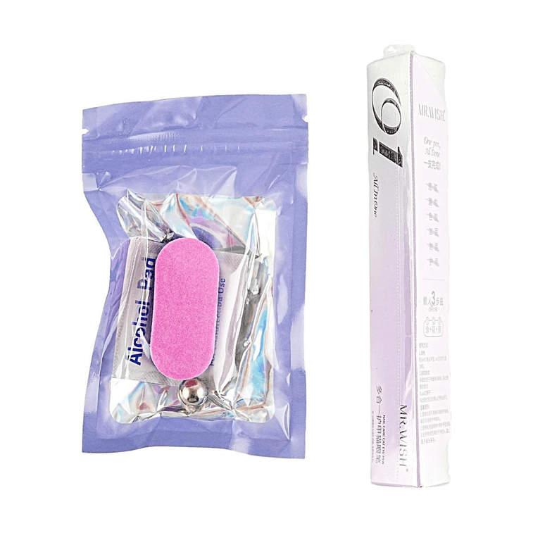 Nail Care Cat Eye Pen, 7in-1nail Art Pen, #Aqua Sapphire 3