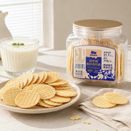 西域美农 欧若姆酸奶高钙脆 100g【0蔗糖】【高钙高蛋白】【内蒙古特产】