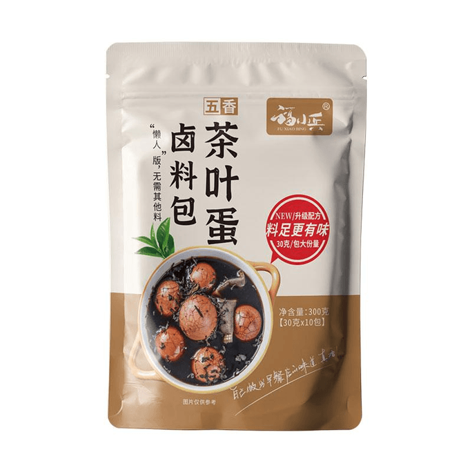 Fu Xiaobing Spiced Tea Egg Brine Package Brine Mixing Package Household Commercial 300g*1 Bag