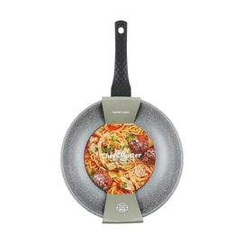 韩国NEOFLAM Chef Master 铸铝锅平底煎炒锅炒菜锅 煤气灶电热炉通用锅具 30cm