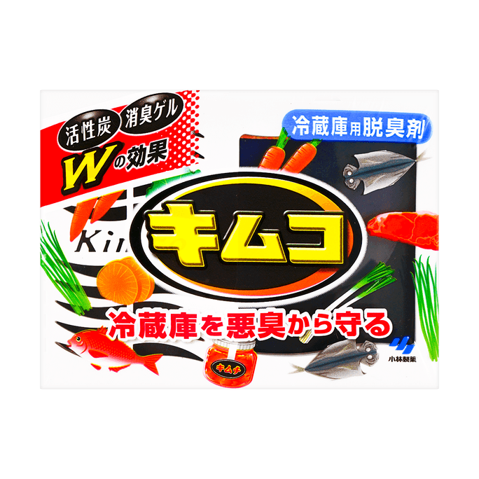 日本KOBAYASHI小林制药 冷藏冰箱除味剂 活性炭除臭剂 113g