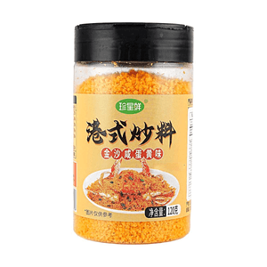 Hong Kong Style Stir-Fry Sauce Salted Egg Yolk Flavor 4.23oz【Typhoon Shelter Style】【Salty and Crispy】