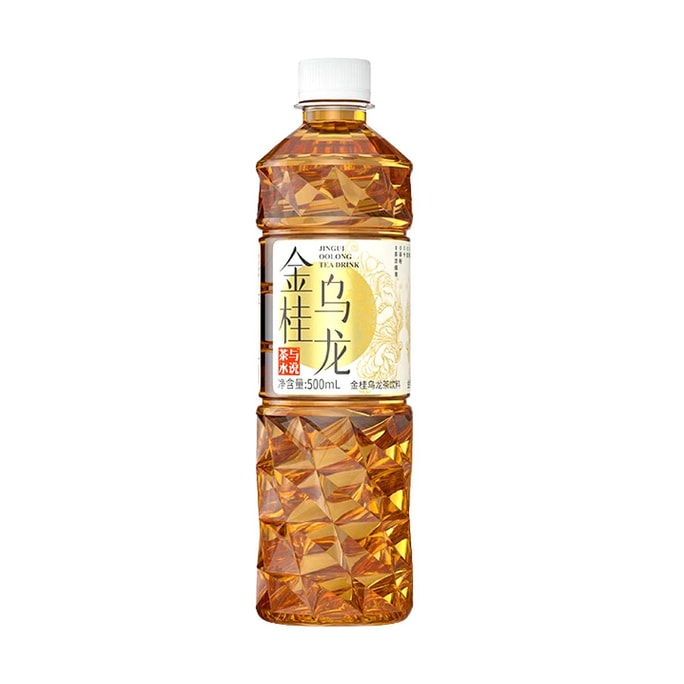 茶与水说 金桂乌龙茶 500ml【0糖0脂0卡】