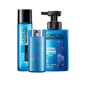Moisturizing Water Milk Toner Face Wash Boys Gift Set [Cleanser + Toner + Moisturizing Milk] 270ml