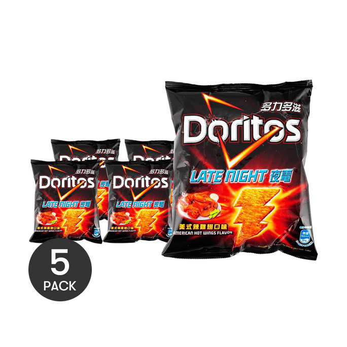 옥수수칩 인공 버팔로 윙 맛 1.69oz *5【5팩】