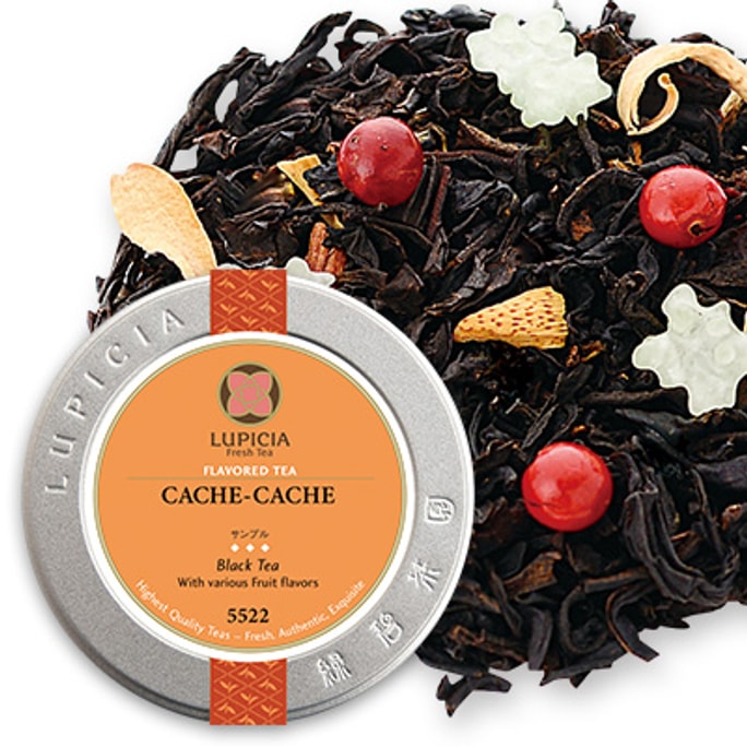 The Latest 2023 Christmas Limited Edition Tea Confeito Fruity Black Tea Tin Can 50g