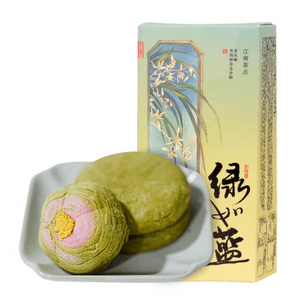Green Beyond Indigo Tea Pastry Hangzhou Heritage  Chinese Artisan Dessert  90g