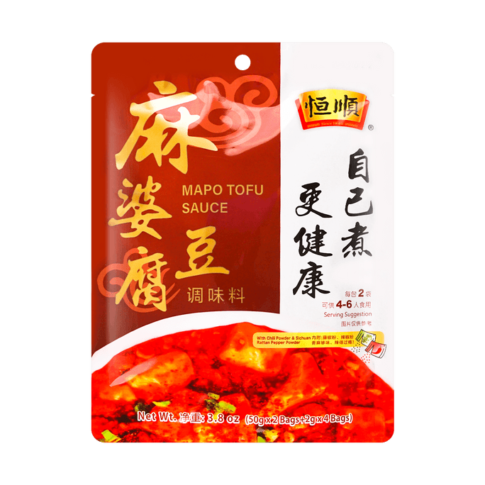 恒顺 麻婆豆腐调味料包  预制川菜酱料包 100g