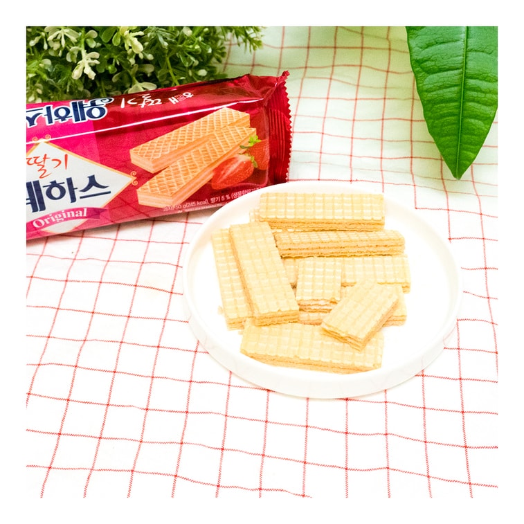 ストロベリーアイスクリーム風味ウエハースクッキー、1.76オンス 3