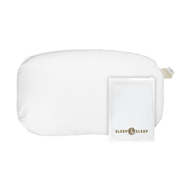 Deep Sleep Pillowcase, White, Breathable & Skin-Friendly, Sleep-Enhancing Pillow Cover, Size S