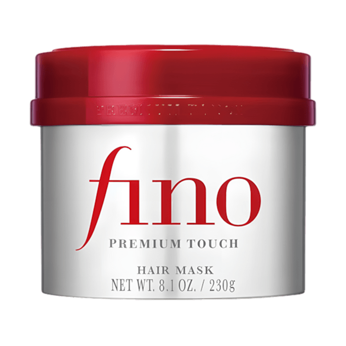 日本FINETODAY FINO芬浓 高效浸透修复发膜 免蒸美容液红宝瓶发膜 230g 烫染救星 新旧版本随机发货