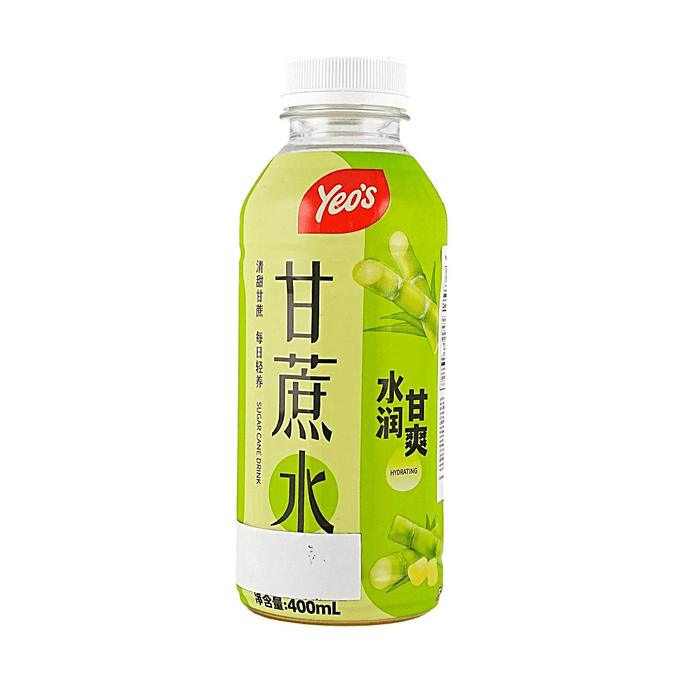 新加坡YEO'S楊協成 甘蔗水 400ml【清甜解渴 傳統植物飲品】