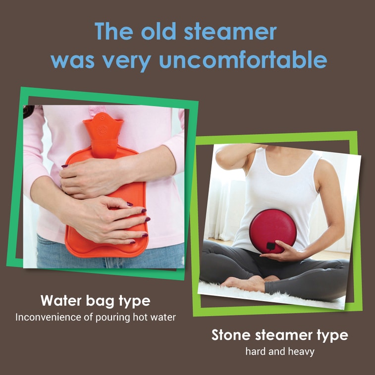 韩国 BANU 充电10分钟温暖一下午 充电热水袋+ 天鹅绒袋子 215x145x45mm 粉红色 1 件 10