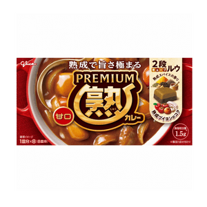 [일본 직송] 글리코 20가지 재료 프리미엄 카레 큐브 달콤 160g